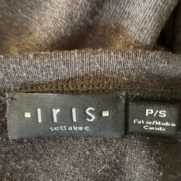 Dark grey/gray fitted Iris Setlakwe sweater - Picture 5 of 5